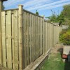 Windsor pressure treated semi-privacy fence