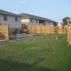 Belle River pressure treated fence