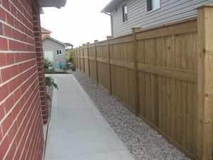 pt wood fence