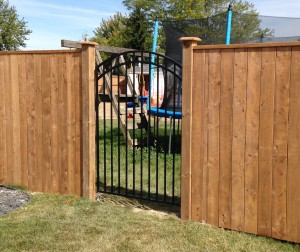 aluminum gate