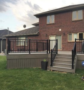 capped composite deck