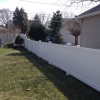new lexington white vinyl fence