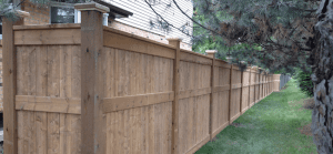 pt wood fence