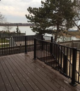 capped composite decking